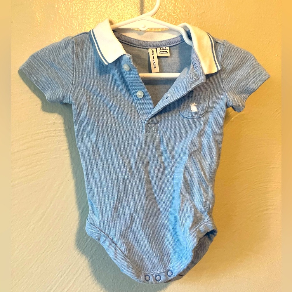 Blue Polo by Janie and Jack